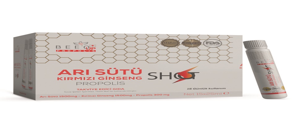 Propolis, Arı Sütü ve Kırmızı Ginseng ile Zirvede Hissedin!