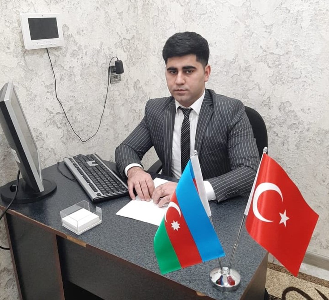 ADBTİA-nın öğrencisi Elmin İsmayılov , “Şanlı Zaferin kutlu olsun, Azerbaycan!”