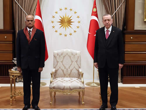 Bangladeş büyükelçisinden güven mektubu