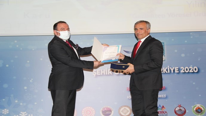 BÜYÜKŞEHİR COĞRAFİ İŞARETLEME ALANINDA ÖDÜL ALDI