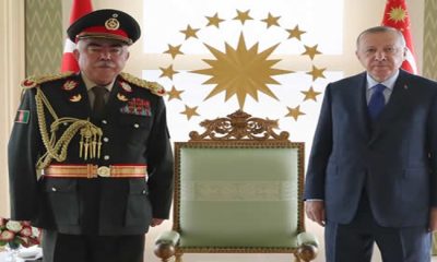 Cumhurbaşkanı Erdoğan, Afganistan eski Cumhurbaşkanı Yardımcısı Dostum’u kabul etti