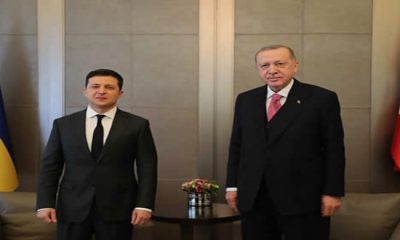 Cumhurbaşkanı Erdoğan, Ukrayna Devlet Başkanı Zelenskiy ile bir araya geldi