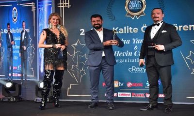 Lokman Aydemir’e bir ödül de ‘2. Altın Kalite Ödülleri’nden geldi!
