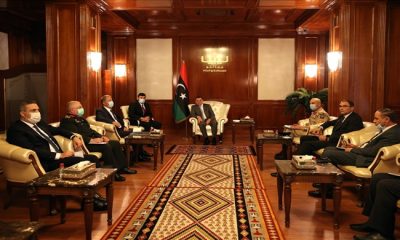 Libya Başbakanı Abdulhamid Dibeybe, Millî Savunma Bakanı Hulusi Akar’ı Kabul Etti
