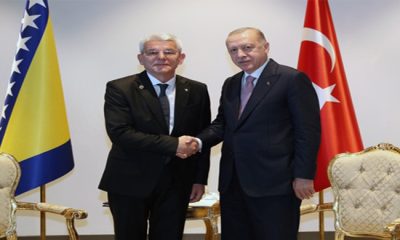 Cumhurbaşkanı Erdoğan, Bosna-Hersek Devlet Başkanlığı Konseyi üyeleriyle görüştü