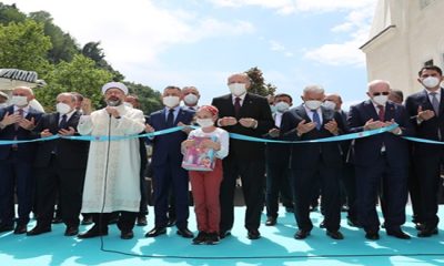 Cumhurbaşkanı Erdoğan, Zonguldak Uzun Mehmet Camii’nin açılışını gerçekleştirdi