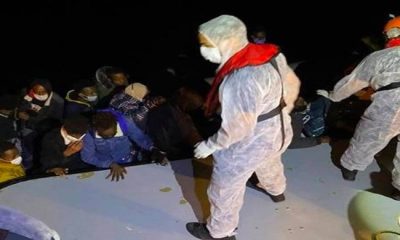 Türk Kara Sularına İtilen 16 Sığınmacı Kurtarıldı
