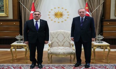 Azerbaycan büyükelçisinden güven mektubu