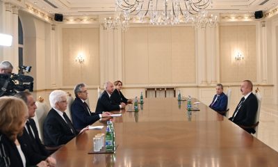 İlham Aliyev, Rusya Federasyonu Bilimler Akademisi Başkanı başkanlığındaki bir heyeti kabul etti