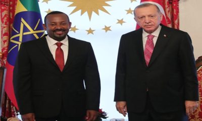 Cumhurbaşkanı Erdoğan, Etiyopya Başbakanı Ali’yi kabul etti