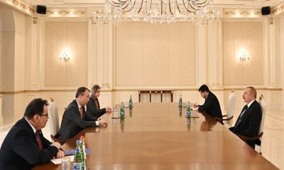İlham Aliyev, AB’nin Güney Kafkasya Özel Temsilcisini kabul etti