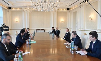 İlham Aliyev İran Dışişleri Bakanı’nı kabul etti