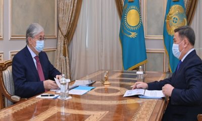 Глава государства Касым-Жомарт Токаев принял председателя Агентства по противодействию коррупции Марата Ахметжанова