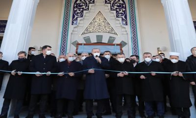 Cumhurbaşkanı Erdoğan, Prof. Dr. Osman Öztürk İncirli Bostan Camii’nin açılış törenine katıldı