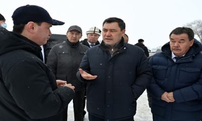 Президент Садыр Жапаров поручил до конца 2022 года завершить полную реконструкцию автодороги Бишкек-Кара-Балта