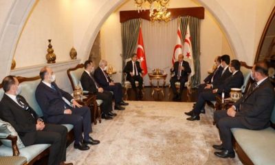 Cumhurbaşkanı Ersin Tatar, Kıbrıs Azerbaycan Dostluk Cemiyeti heyetini ve milletvekillerini kabul etti