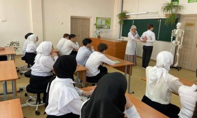 В Чеченской Республике «Единая Россия» организовала уроки здоровья