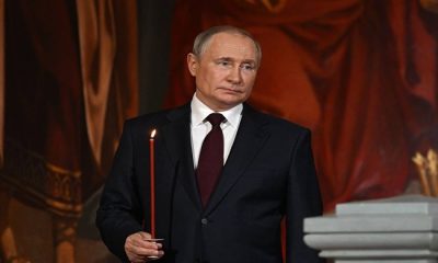 Владимир Путин поздравил с Пасхой православных христиан и всех граждан России