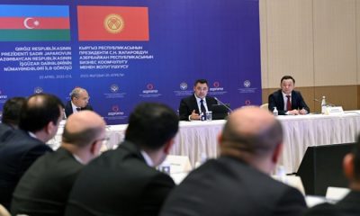Президент Садыр Жапаров пригласил крупный азербайджанский бизнес инвестировать в Кыргызстан