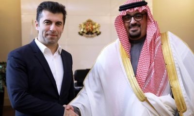 Премиерът Кирил Петков се срещна с министъра на икономиката и планирането на Кралство Саудитска Арабия Фейсал бин Фадел Алибрахим