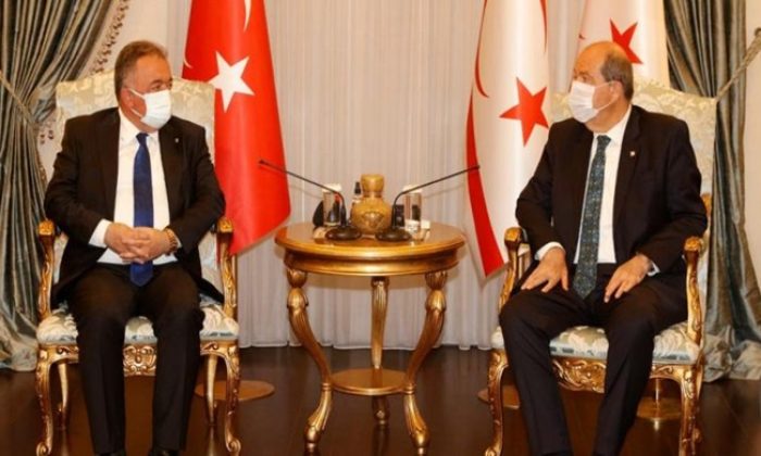 Cumhurbaşkanı Ersin Tatar, Türkiye’den gelen Osmaniye Ticaret ve Sanayi Odası heyetini kabul etti: “KKTC, tüm sıkıntılara rağmen her geçen gün gelişiyor”
