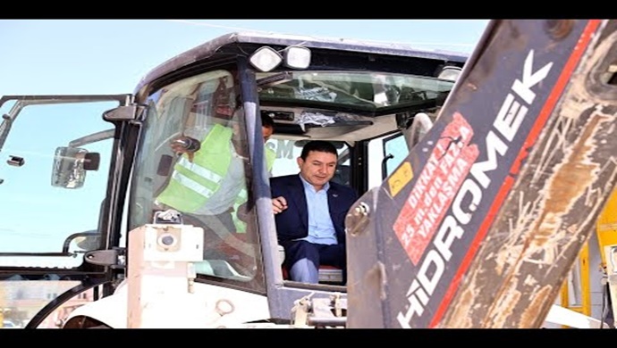 HARRAN’DA DOĞALGAZ İÇİN İLK KAZMA VURULDU