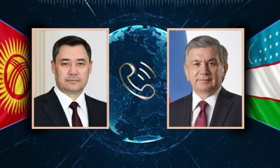 Президент Садыр Жапаров провел телефонный разговор с Президентом Узбекистана Шавкатом Мирзиёевым