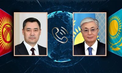 Президент Садыр Жапаров провел телефонный разговор с Президентом Казахстана Касым-Жомартом Токаевым