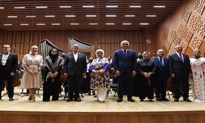Emine Erdoğan, Filistin Gençlik Orkestrası ve CSO sanatçılarının “Barış Konseri”ni izledi