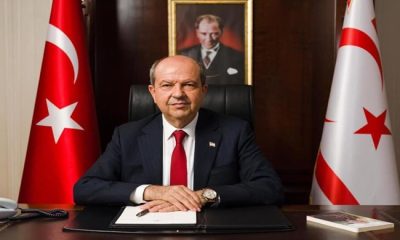 Cumhurbaşkanı Ersin Tatar, yeniden Demokrat Parti’nin genel başkanı seçilen Turizm, Kültür, Gençlik ve Çevre Bakanı Fikri Ataoğlu’nu tebrik etti