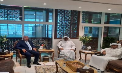 Meeting of the Ambassador of Tajikistan with the Minister of Commerce and Industry of Kuwait