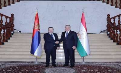 Meeting of the Ministers of Foreign Affairs of Tajikistan and Serbia