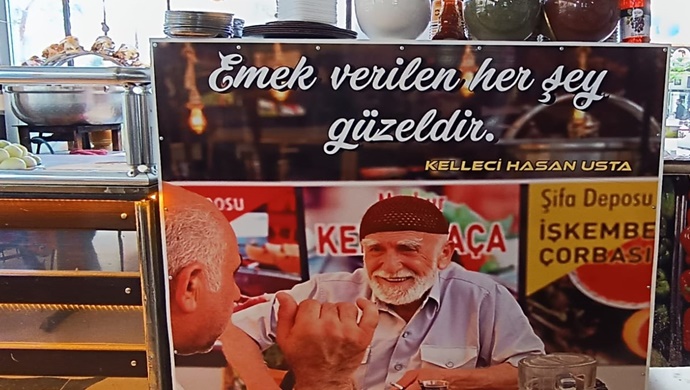 EMEK VERİLEN HER ŞEY GÜZELDİR KELLECİ HASAN USTA