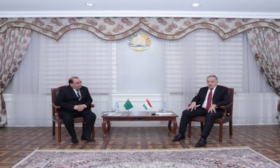 Bakanın Türkmenistan Büyükelçisi ile görüşmesi