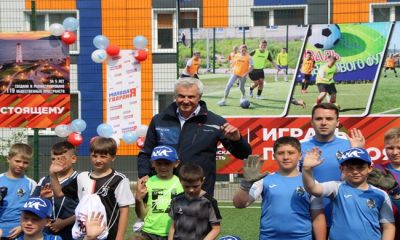 Birleşik Rusya, Magadan’da çocuk futbolu şenliği düzenledi