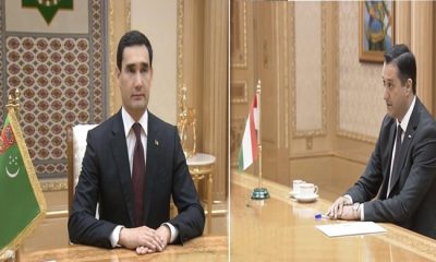 Türkmenistan Devlet Başkanına itimatname takdim töreni