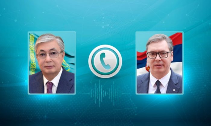 Kassym-Jomart Tokayev, Sırbistan Cumhurbaşkanı ile telefon görüşmesi yaptı