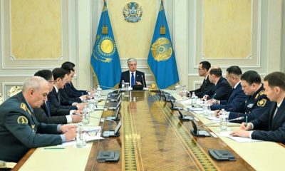 Devlet başkanı Güvenlik Konseyi’nin operasyonel toplantısını gerçekleştirdi
