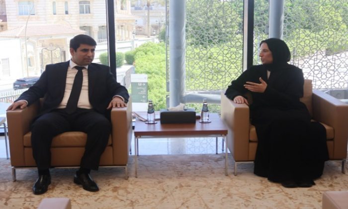 Meeting of the Ambassador with the Minister of Education and Higher Education of the State of Qatar