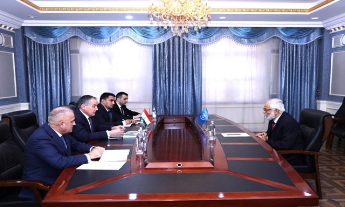 Meeting of the Minister of Foreign Affairs with the Resident Representative of the UNDP in Tajikistan