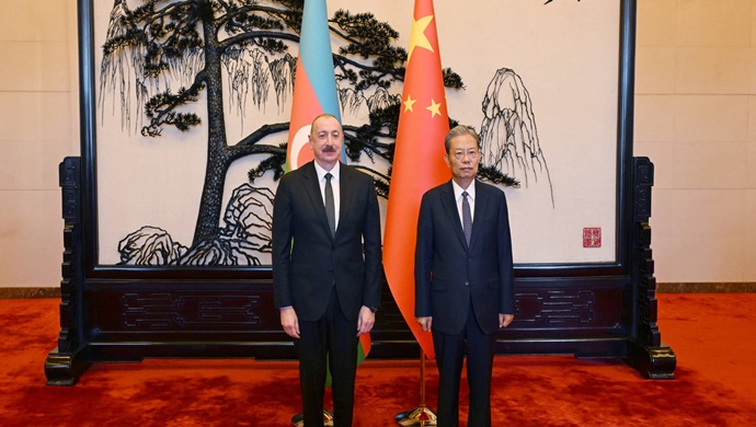 Ilham Aliyev met with Chairman of the Standing Committee of the National People’s Congress of China