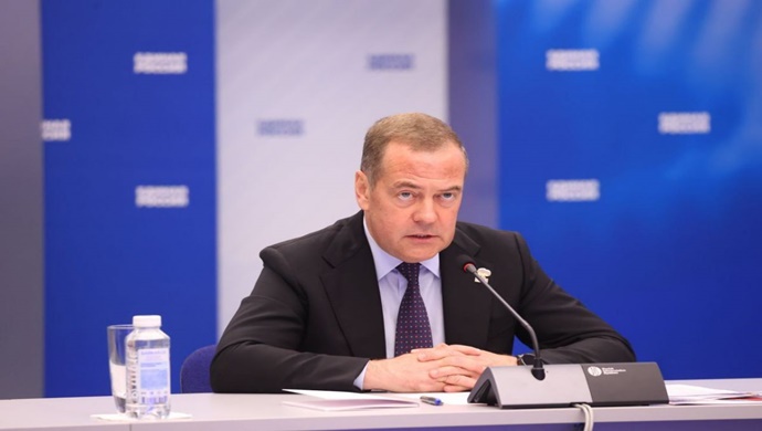Дмитрий Медведев приветствовал участников Саммита Объединения бывших освободительных движений Юга Африки в Йоханнесбурге