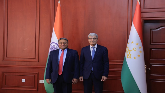 Political consultations between the Republic of Tajikistan and the Republic of India